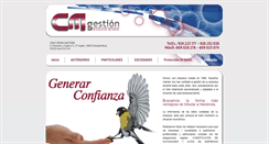 Desktop Screenshot of cmgestion.net